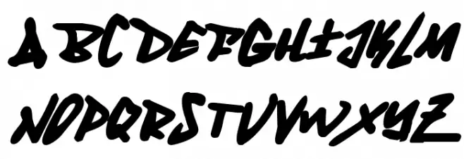 Fantom Bold Italic Fonte MAIÚSCULAS
