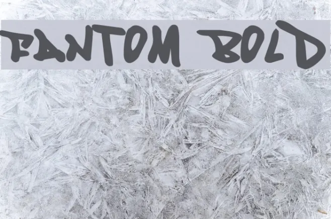 Fantom Bold Example 1