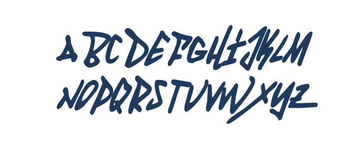 Fantom Condensed Italic Lowercase