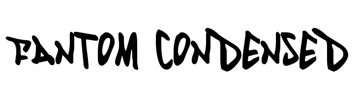 Fantom Condensed  नि: शुल्क फ़ॉन्ट्स डाउनलोड