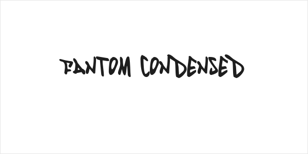 Fantom Condensed Logo