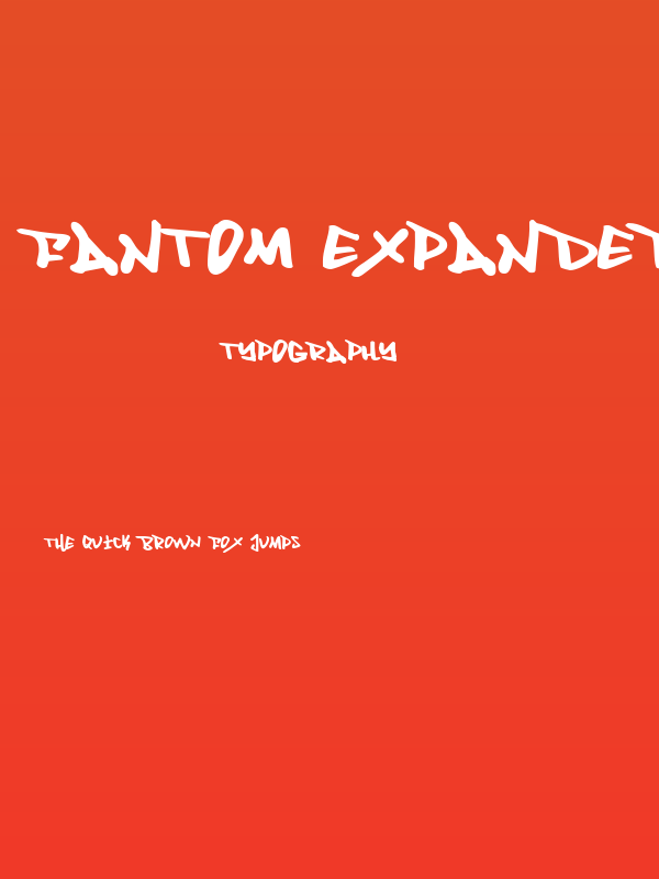 Fantom Expanded Poster