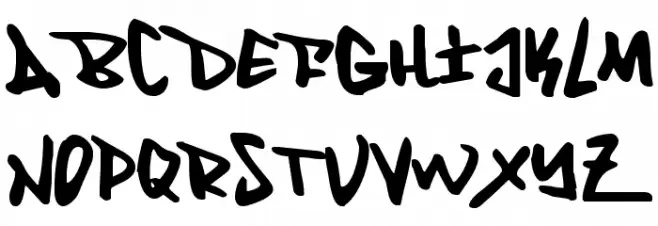 Fantom Schriftart Groß