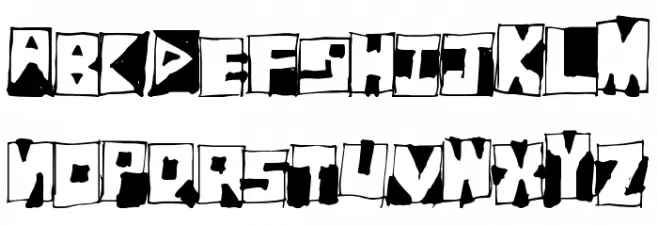 FantomBantum Schriftart Groß