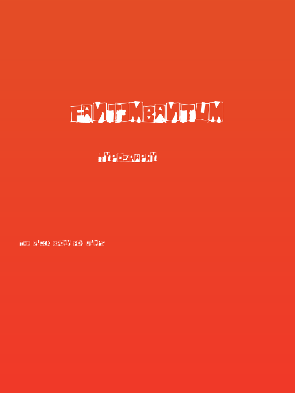 FantomBantum Poster
