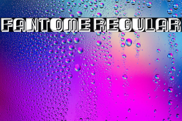 Fantome Regular Example 1