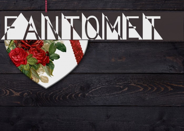 Fantomet 1 Font examples