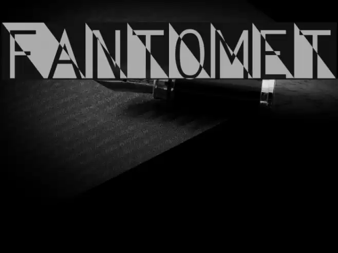 Fantomet Font examples