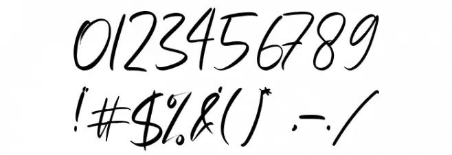 Fany Alleya Font OTHER CHARS