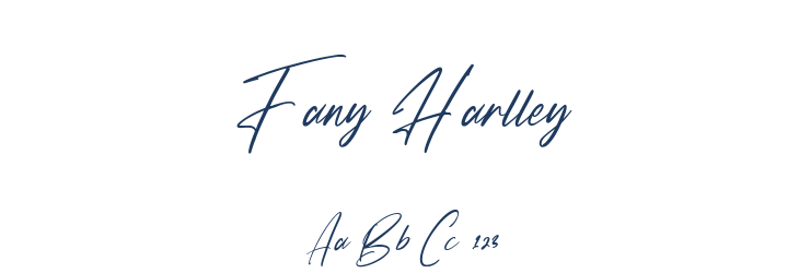 Fany Harlley Font Preview