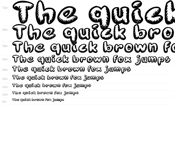 Fanzine Title Waterfall