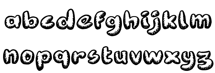 Fanzine Title Font LOWERCASE