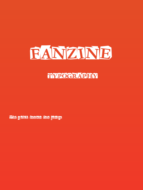 Fanzine Poster