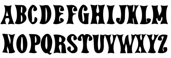 Far Away Home Font UPPERCASE