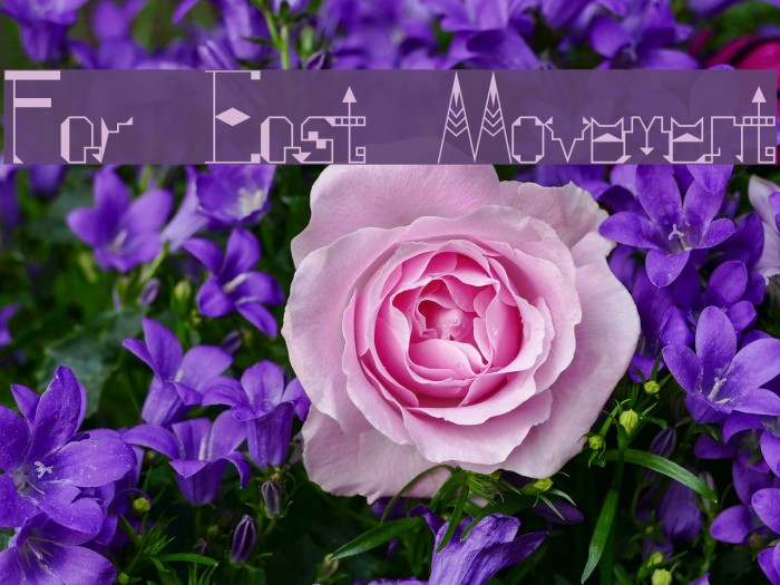 Far East Movement Font examples