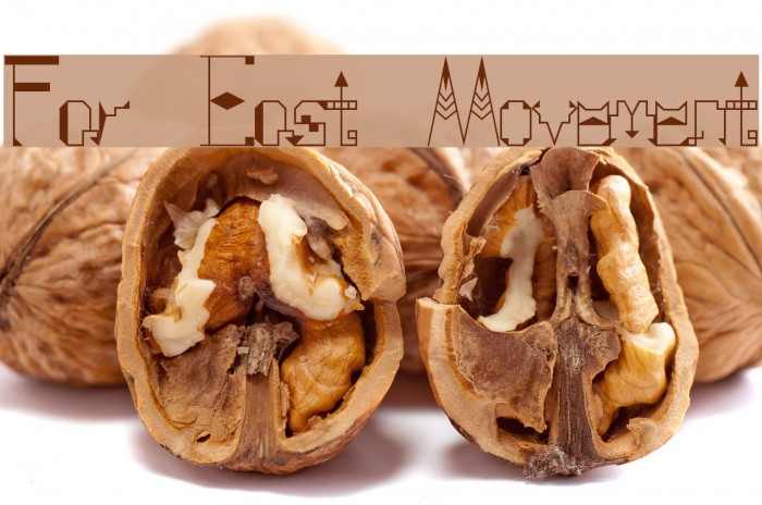 Far East Movement Font examples