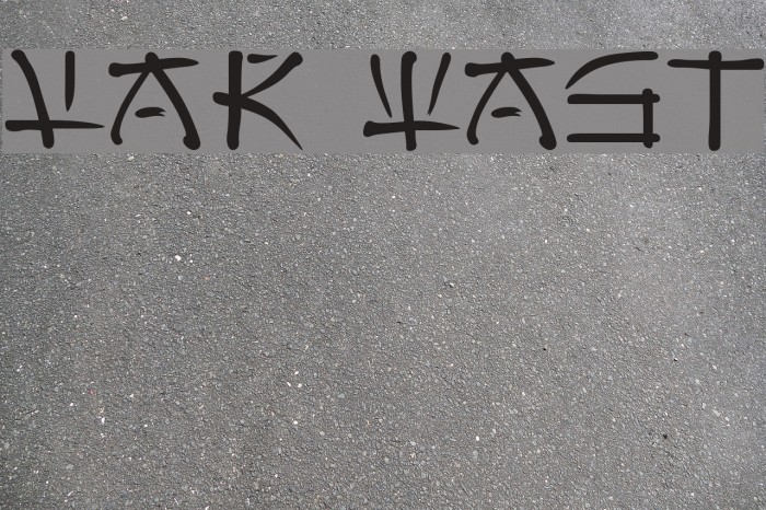 Far East Font examples