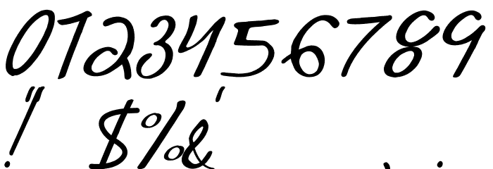 Far From Homecoming Font OTHER CHARS