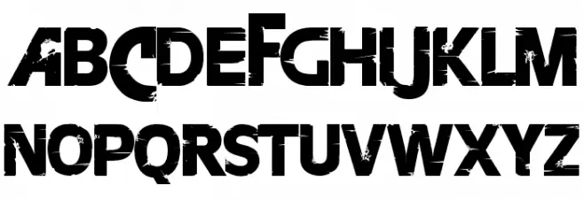 FarCry  ExtraBold Schriftart Groß