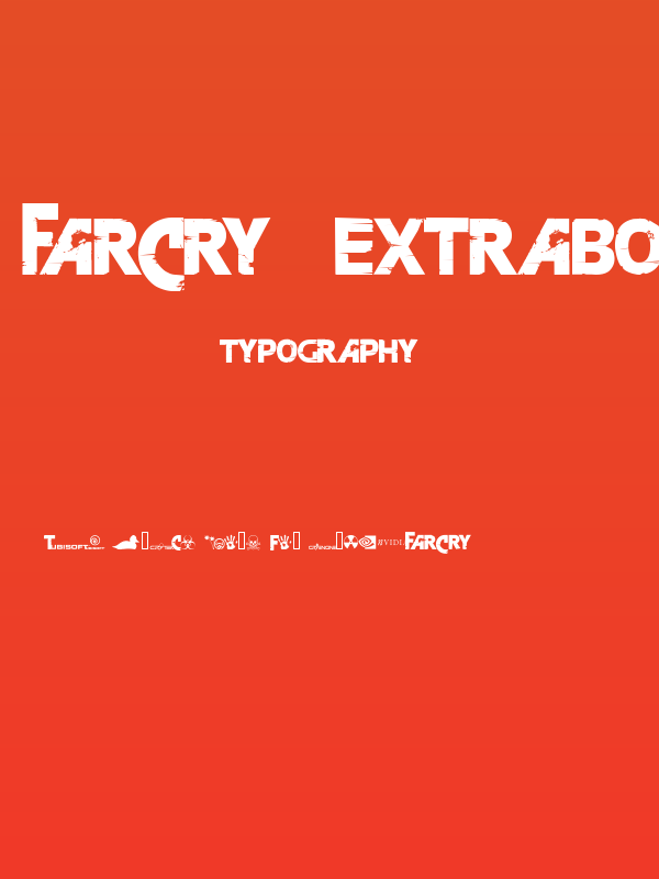 FarCry  ExtraBold Poster