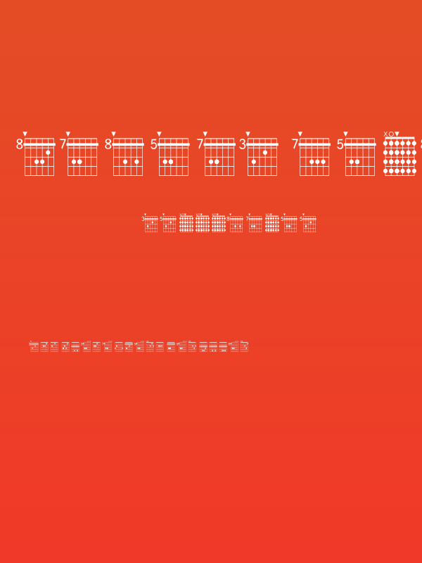 FarHat Chords 1 Regular Poster