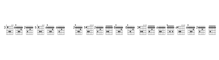 FarHat Chords 2 Regular 3  नि: शुल्क फ़ॉन्ट्स डाउनलोड
