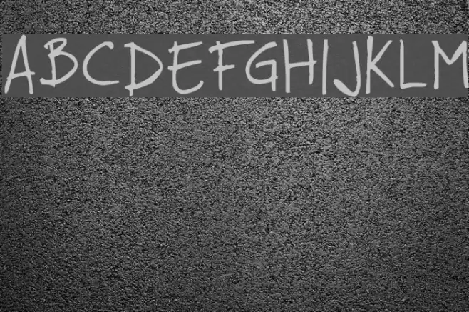 Faraco Hand Font examples