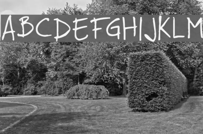 Faraco Hand Font examples