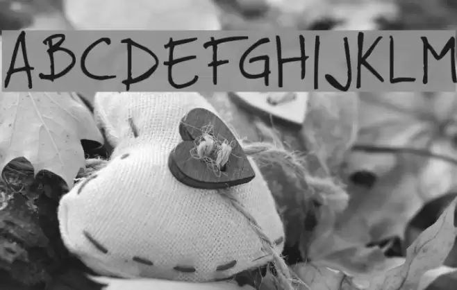 Faraco Hand Font examples