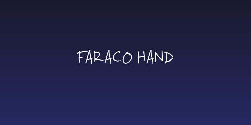 Faraco Hand Social Header