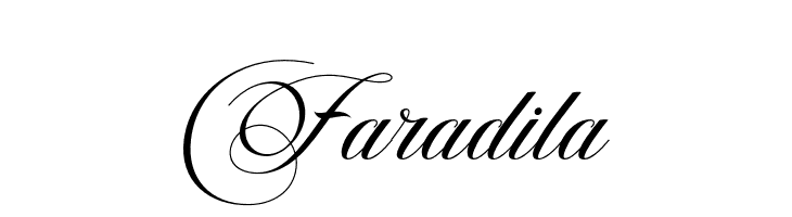 Faradila  नि: शुल्क फ़ॉन्ट्स डाउनलोड