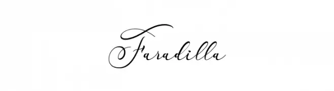 Faradilla  font caratteri gratis