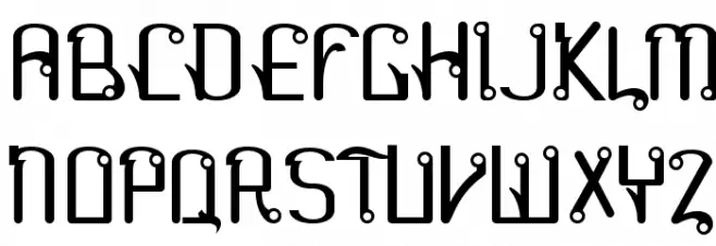 Farang 字体 大写