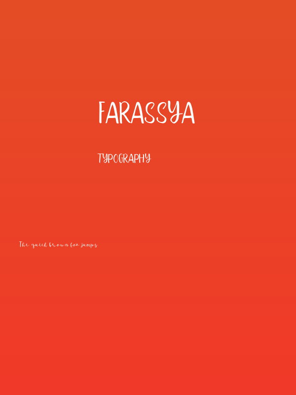Farassya Poster