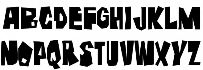 Farckenzlabb Schriftart Groß