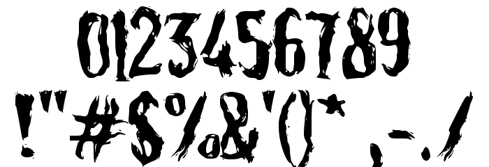 Faresign Font OTHER CHARS