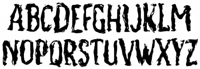 Faresign Schriftart Groß