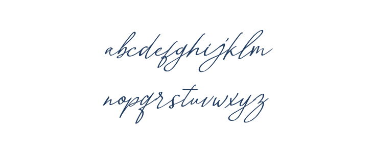 Farewell Handwritten [FREE PERS Lowercase