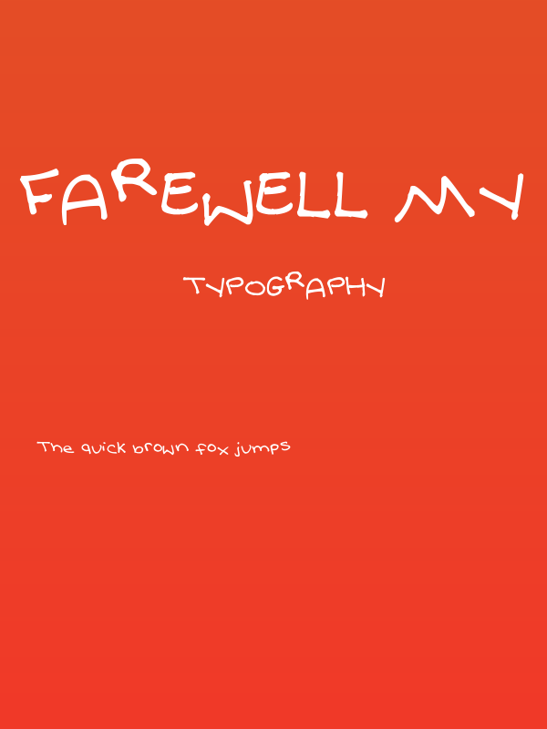 Farewell My Black Balloon Poster