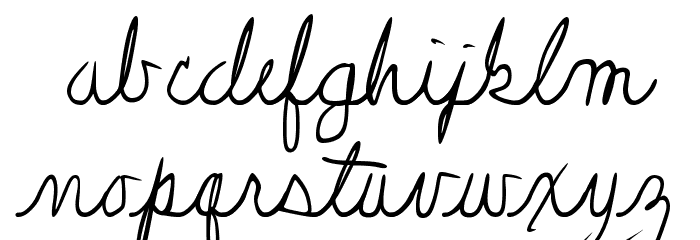 Farewell Font LOWERCASE