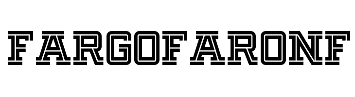 FargoFaroNF  Free Fonts Download