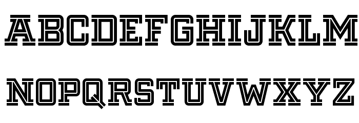 FargoFaroNF Font LOWERCASE