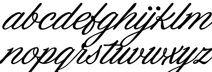FargoItalicPERSONALUSE Font LOWERCASE