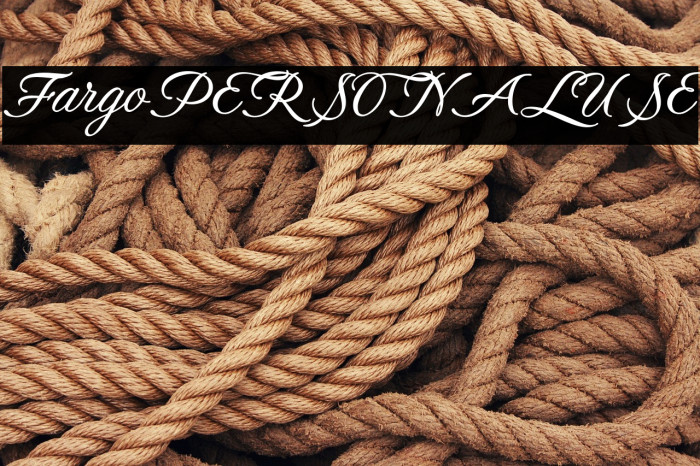 FargoPERSONALUSE Example 2