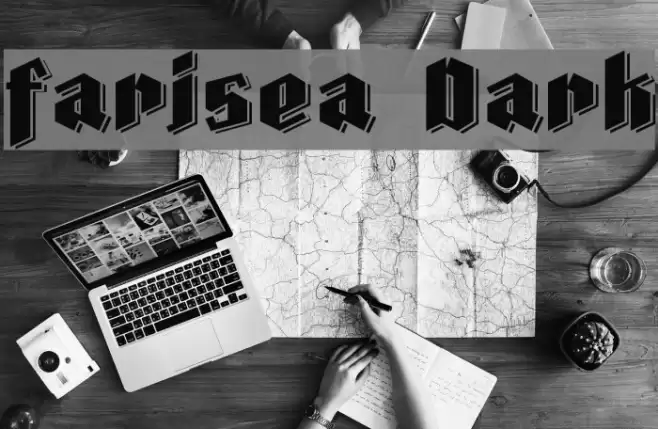 Farisea Dark Font examples