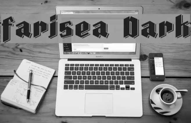 Farisea Dark Font examples