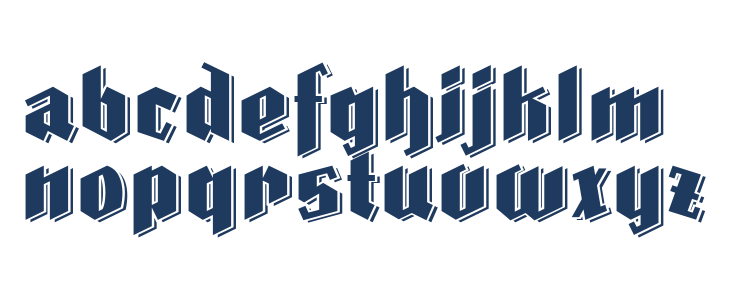 Farisea Dark Lowercase