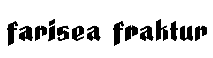 Farisea Fraktur  Descarca Fonturi Gratis