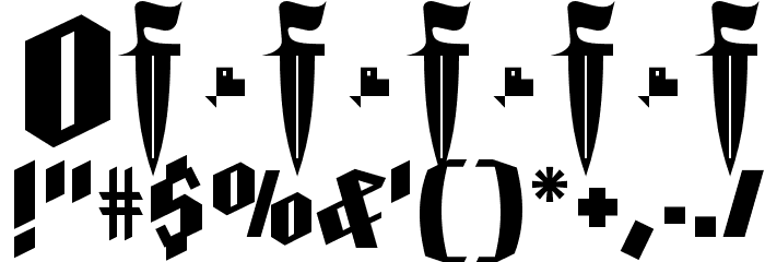 Farisea Fraktur Font OTHER CHARS