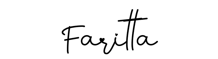 Faritta  font caratteri gratis